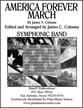 America Forever March Concert Band sheet music cover